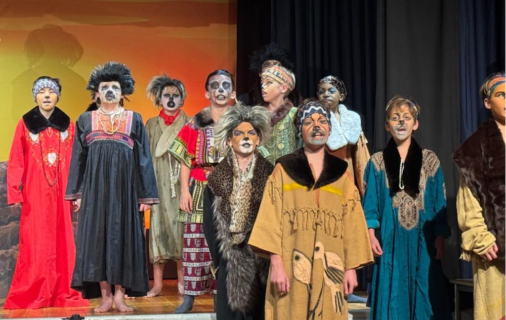 Papplewick pupils in riveting performance of 'The Lion King' to round off Michaelmas Term